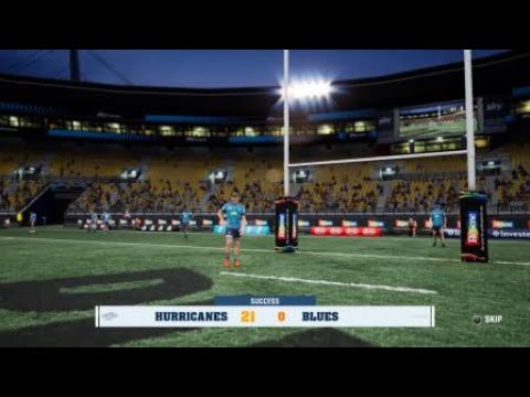 Rugby Challenge 4 Early Access set play leads to a try
