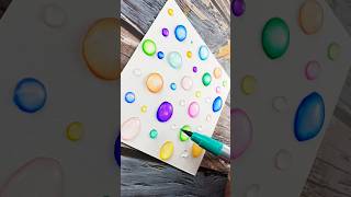 Satisfying brush pen art #brushpen #satisfyingvideo #art