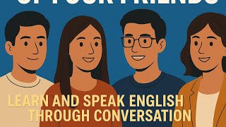 A week with four friends.....Learn and speak english through conversation