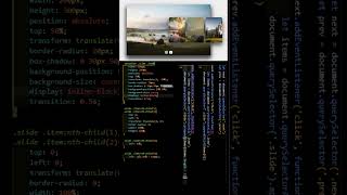 Animated Image Slider HTML, CSS & JavaScript