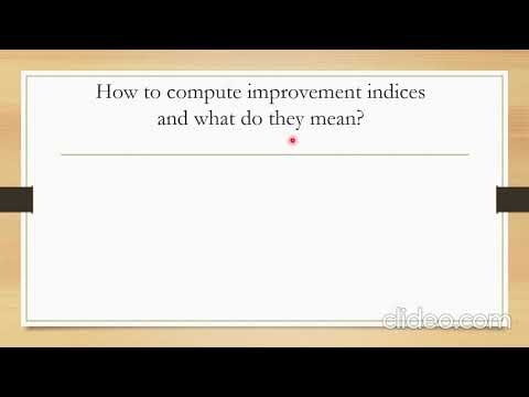 Part III   Closed Polygonal Path and Improvement Indices