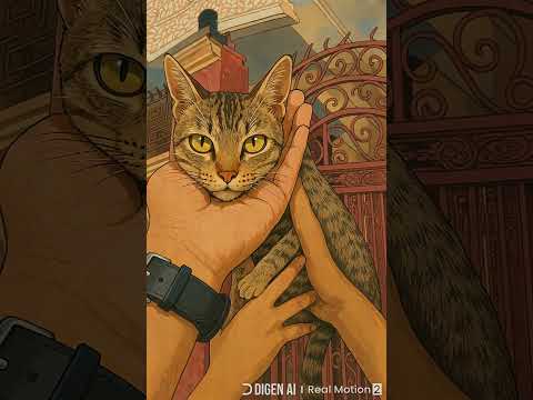 Purest Pet You Can Own 🐱🐱 #ai #aivideo #ghibli #chatgpt #cat #animals #pets #shorts #viralvideo