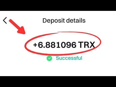 HOW I RECEIVED  FREE  6.88 TRX ON MY WALLET
