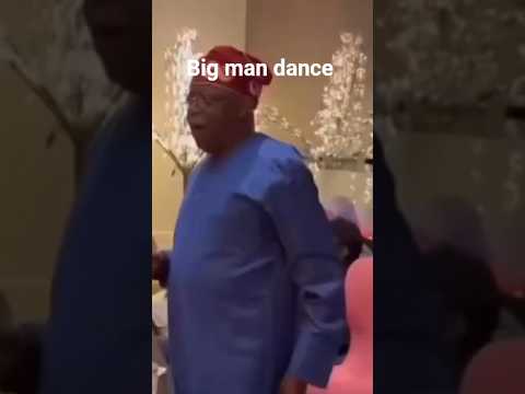 big man dancing