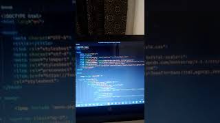 Part 58: Full Stack Project of Portfolio website using HTML CSS Bootstrap JS PHP ad SQL Database