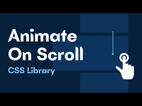 Animate On Scroll AOS - CSS Library