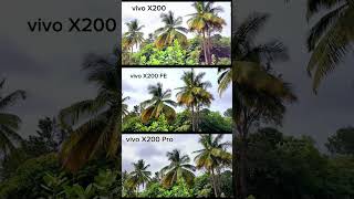 ViVO X 200 FE Vs ViVO X 200 vs Vivo x200 Pro Photography Test Camera testing The Best phone video