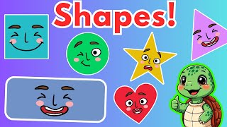 Learn Shapes for Kids | Guess Shapes for Toddlers | Circle, Square, Triangle & More #learnshapes