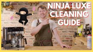 How To Clean The Ninja Luxe Cafe Espresso Machine.