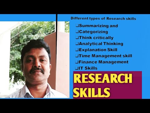 Research skills