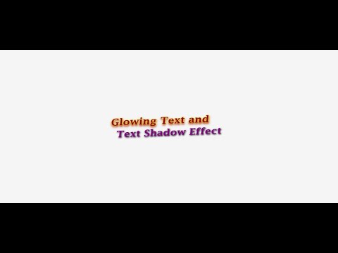 Text Shadow Effect with CSS | 3d  Animated Hover Text Effect | Glowing Text with CSS transition