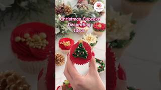 Christmas Cupcake Decorating Ideas | How to Decorate Cupcakes | Easy Cupcake Decorating Ideas