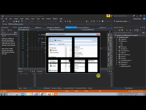 Emotion detection using C#
