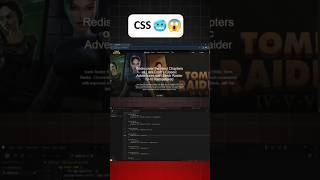 HTML VS CSS Website 😱