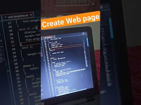 html web development - creat a web page html and css | full stack | #html #itcourse #coding #bnfcode