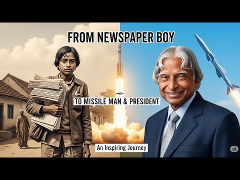 Dr. A.P.J. Abdul Kalam: From Newspaper Boy to Missile Man & People's President | An Inspiring Life