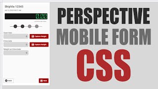 Perspective Mobile Design: Using CSS Transitions to Improve the User Experience