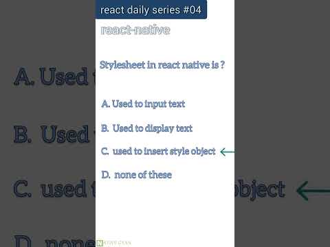 Stylesheet in React-native #04 | React, React-native, Redux Daily Series
