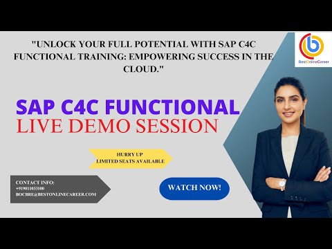 Free Demo For SAP C4C Functional | SAP C4C Functional Online Course | SAP C4C Functional Overview