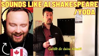 Canadian Reacts to When people speak English but with German grammar