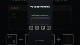 VS Code shortcuts you must know! - #vscode #programming #developer #coding