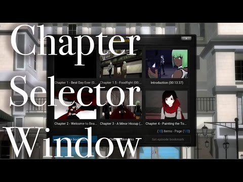 Chapter Selector Windows