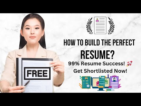 How to Build a Resume That Gets You 99% Shortlisted! 🚀
