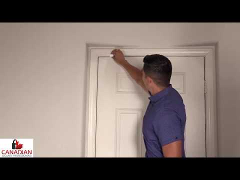 How to Install a Door Sensor for your Security System