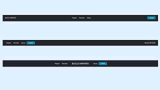 navbar CSS flexbox: 3 formas de crear una barra de navegacion
