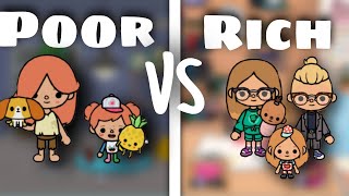 💖Toca Twins 💖| Poor vs Rich | Toca World 🌎