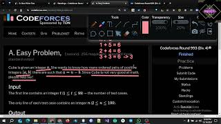 A. Easy Problem | Codeforces Round 993 (Div. 4) | CP in Bangla | java solution