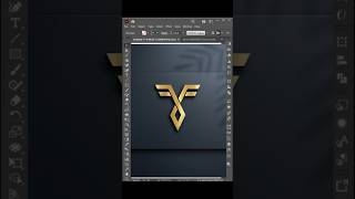 FF Letter Logo Design in Adobe illustrator/ illustrator tutorial logo design tricks. #shortsvideo