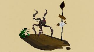 || MECHANICAL SPIDER - WALK CYCLE. PIXEL RENDER ||