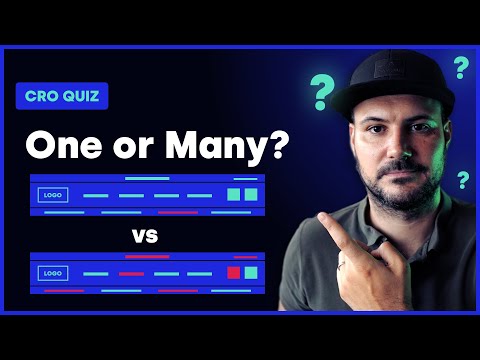 [CRO Quiz 10/10] Should You Test One Element at a Time?
