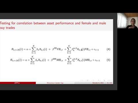 Sofiya Malamud - Momentum gender gap