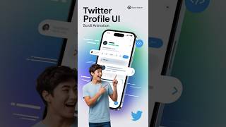 Twitter Profile UI with Scroll Animation | React Native Tutorial  #uidesign #mobileappdevelopment