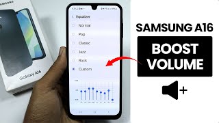 How to Boost Volume in Samsung A16 - Adjust System Sound