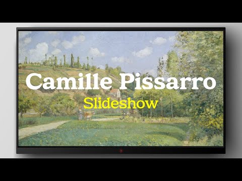 TV Art Slideshow | Camille Pissarro | 1 Hour | No Music | 명화 슬라이드 | 회화 | 미술 | 명화감상 | 더프레임tv
