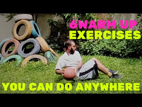 At home Basketball Warm Up Exercises | Home workout | 6 Warm Up Exercises to do at home