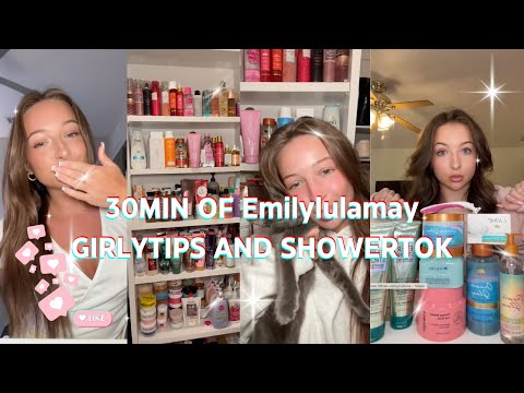 EmilyLulaMay Girly Hygiene & Shower TikTok Compilation | 30 Minutes of Self-Care Tips.