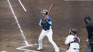 2023.03.05 読売-埼玉西武(ジャイアンツ球場) 平沼翔太 打席シーン