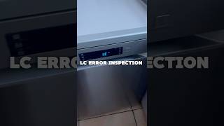 LC Error Troubleshoot On Samsung Dishwasher #diy #dishwasher #applianceknowledge