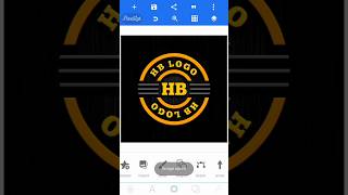 HB Professional Logo Design in Pixellab #amazing_logo_design #logodesign