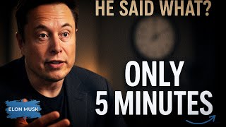 The 5-Minute Rule That Changed Everything for Me — No Matter Your Age | Elon Musk Motivation