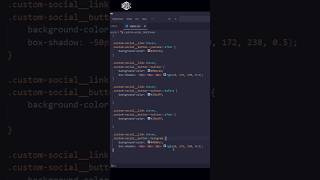 3D social icon / #css #html #webdesign #coding #programming  #html5   #css3 #css3animation