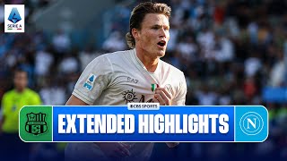 Sassuolo vs. Napoli: Extended Highlights | Serie A | CBS Sports Golazo