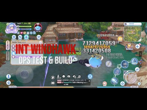 [ROX] DPS Test & Build/Equips | INT Wind Hawk | Ragnarok X: Next Generation #rox