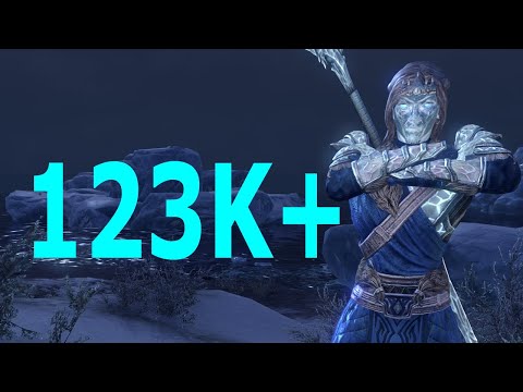 The Elder Scrolls Online | Update 44 | Frost Warden 123k+ parse