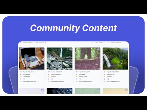 Tracking Community Content (UGC) on Levellr