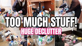 I HAVE TOO MUCH STUFF 😩 | DECLUTTERING MY ENTIRE HOUSE | DECLUTTER, ORGANIZE & DEEP CLEAN WITH ME